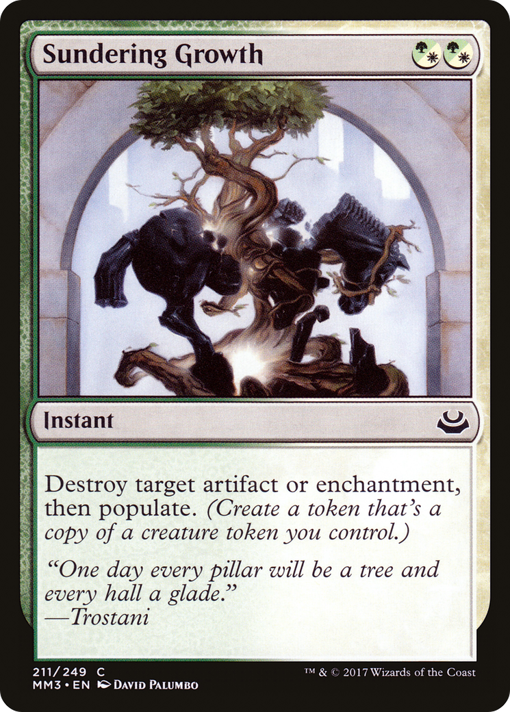 Sundering Growth (MM3-211) (Foil)