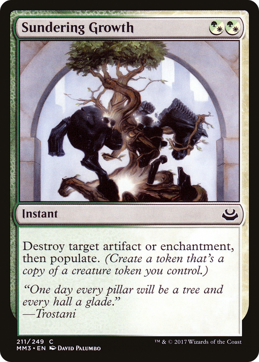 Sundering Growth (MM3-211) (Foil)