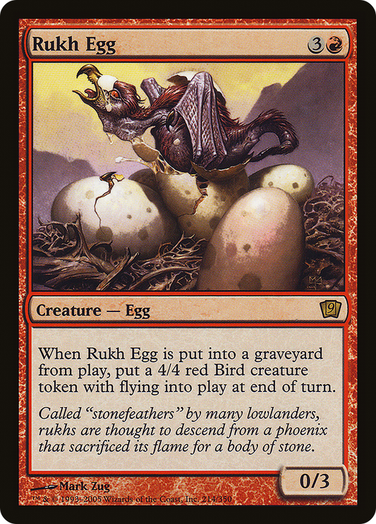 Rukh Egg (9ED-214★) (Foil)