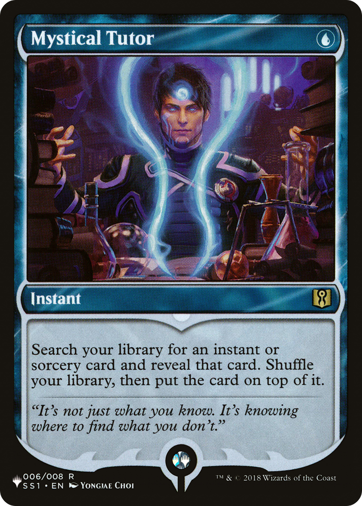 Mystical Tutor (LIST-SS1-6)