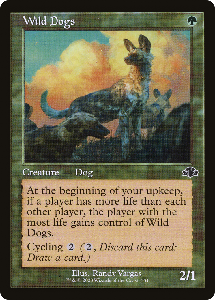 Wild Dogs (DMR-351) (Foil)