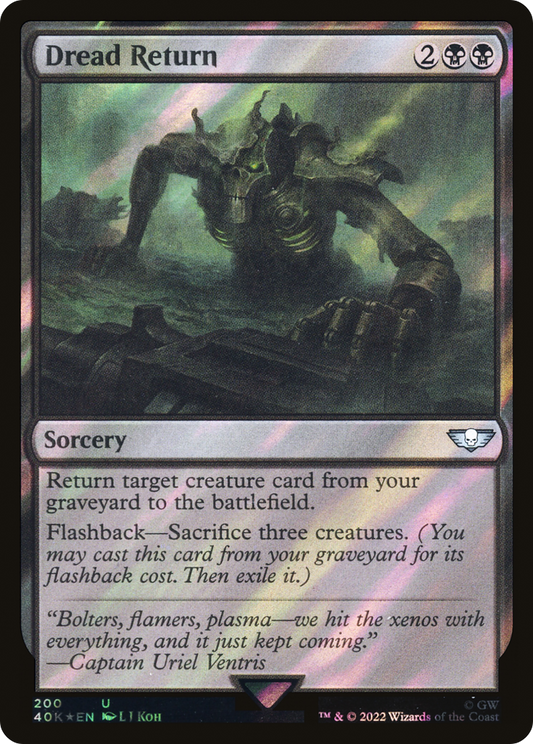 Dread Return (40K-200★) (Surge Foil)