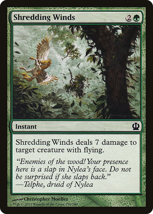 Shredding Winds (THS-178) (Foil)