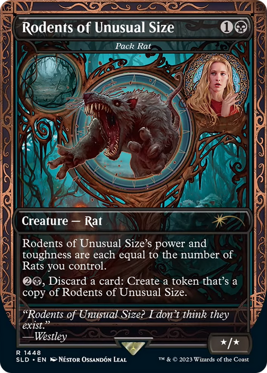 Rodents of Unusual Size / Pack Rat (SLD-1448) (Borderless) (Foil)