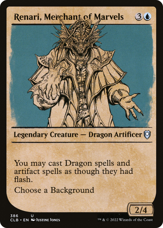 Renari, Merchant of Marvels (CLB-386) (Showcase) (Foil)