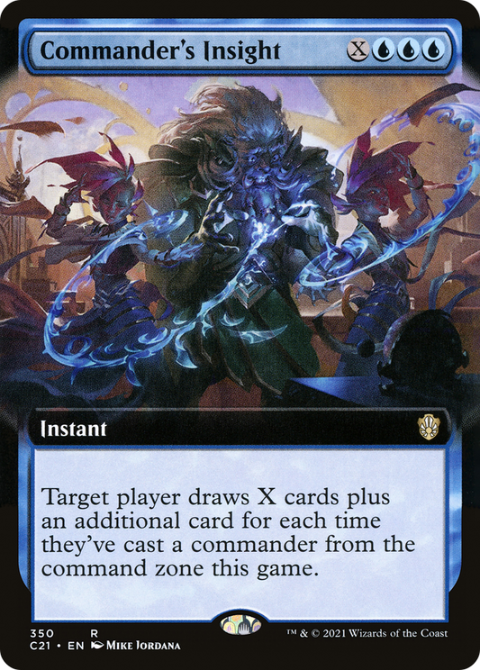 Commander's Insight (C21-350) (Extended Art)
