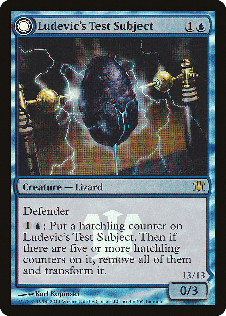 Ludevic's Test Subject // Ludevic's Abomination (LARP-64★) (Foil)