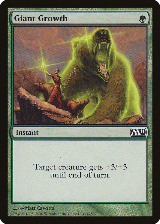 Giant Growth (M11-178) (Foil)