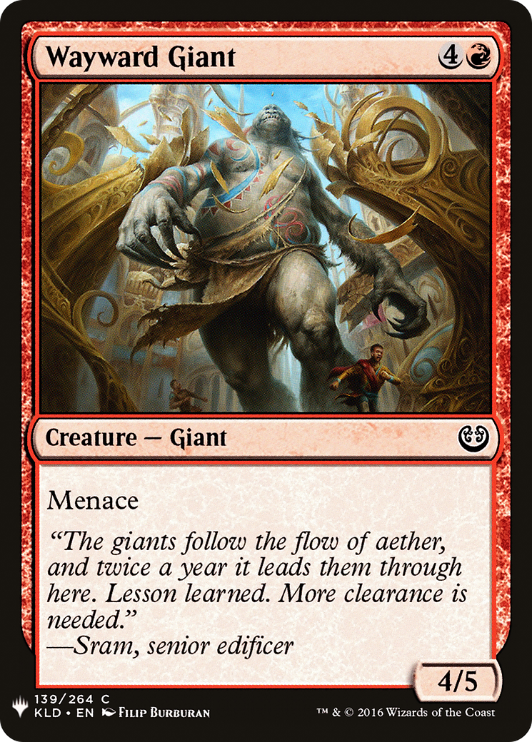Wayward Giant (LIST-KLD-139)