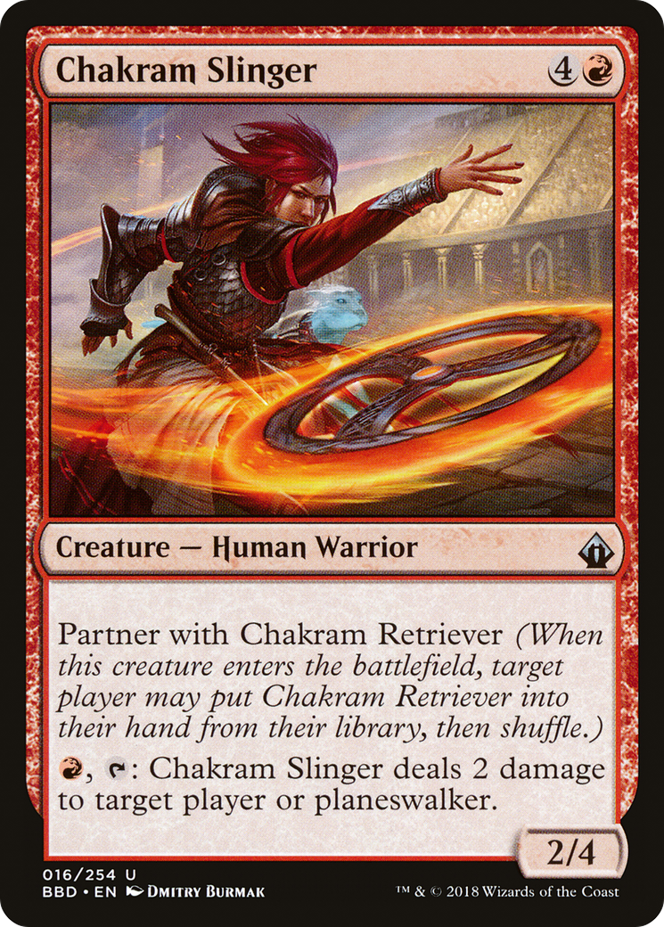 Chakram Slinger (BBD-016) (Foil)