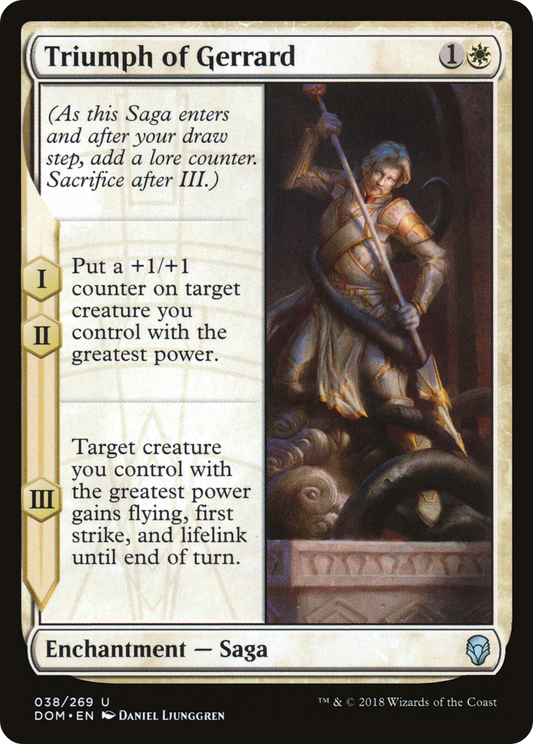 Triumph of Gerrard (DOM-038) (Foil)