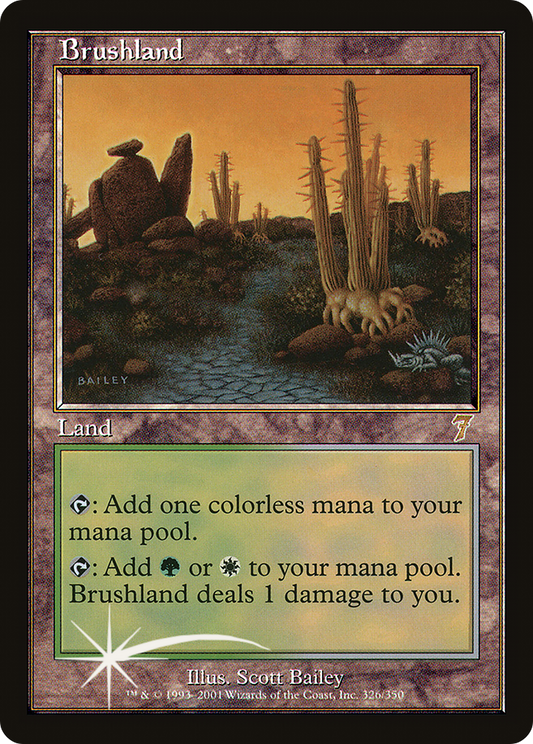 Brushland (7ED-326★) (Foil)