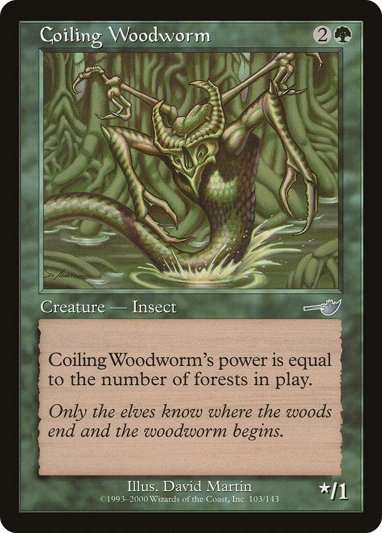 Coiling Woodworm (NMS-103) (Foil)