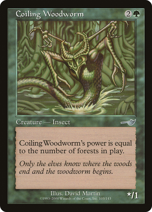 Coiling Woodworm (NMS-103) (Foil)
