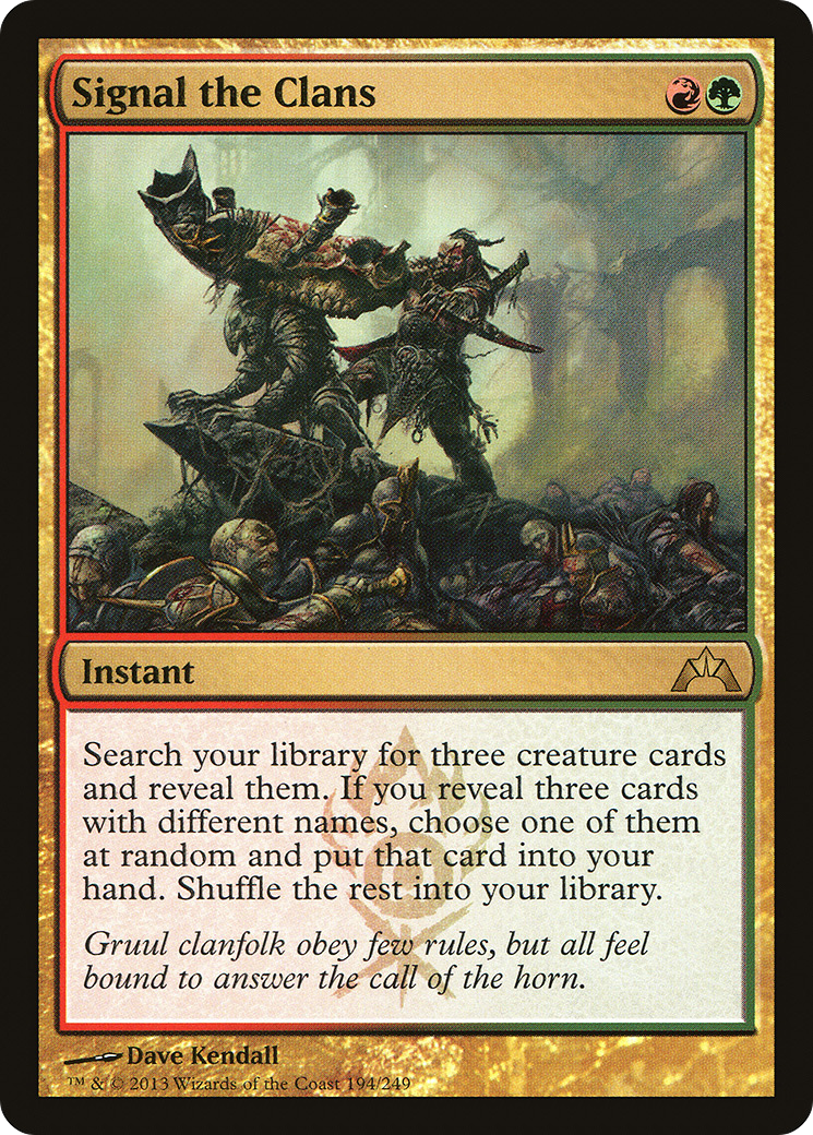 Signal the Clans (GTC-194) (Foil)