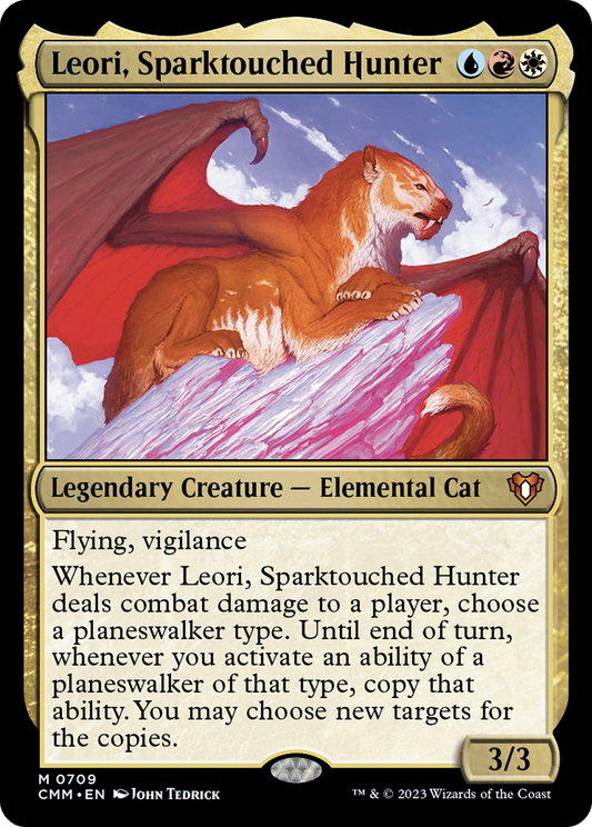 Leori, Sparktouched Hunter (CMM-709) (Foil)