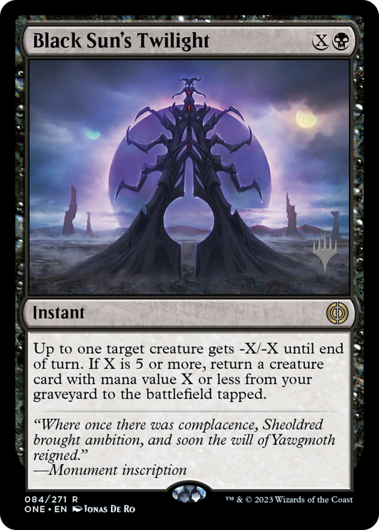Black Sun's Twilight (PPONE-84P) (Foil)