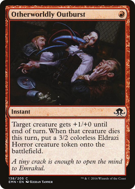 Otherworldly Outburst (EMN-138) (Foil)