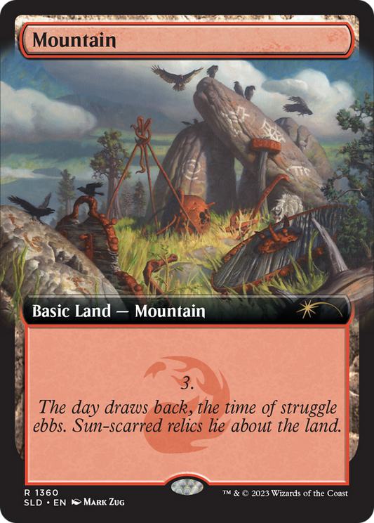 Mountain (SLD-1360) (Extended Art) (Foil)