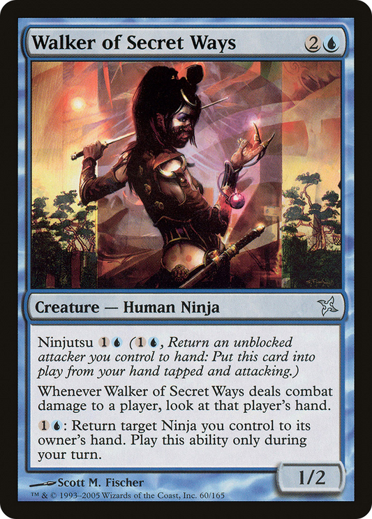 Walker of Secret Ways (BOK-060) (Foil)