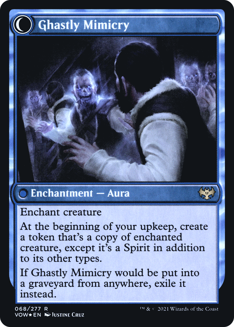 Mirrorhall Mimic // Ghastly Mimicry (PRE-68S) (Foil)