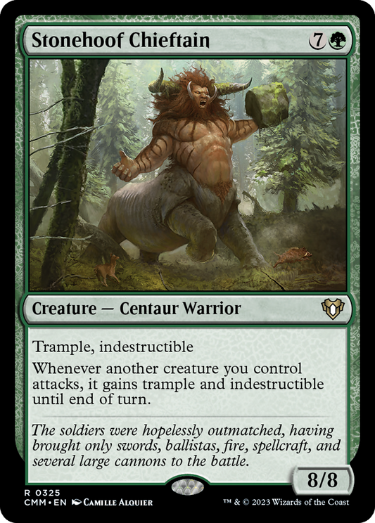 Stonehoof Chieftain (CMM-325) (Foil)
