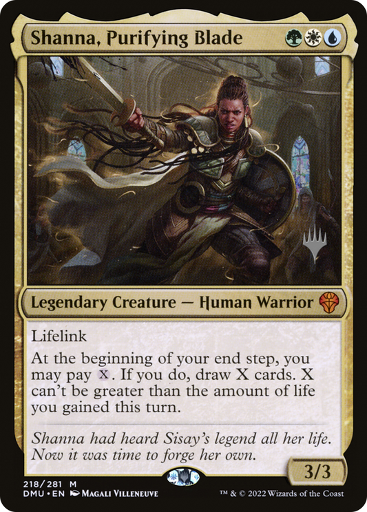 Shanna, Purifying Blade (PPDMU-218P) (Foil)