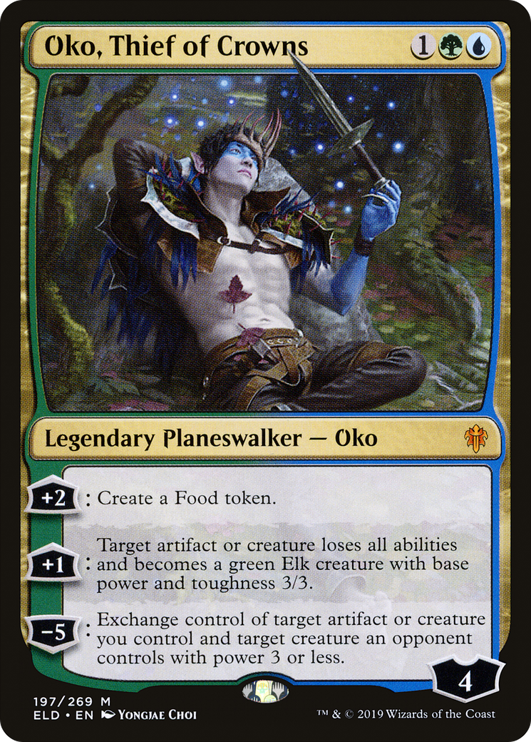 Oko, Thief of Crowns (ELD-197) (Foil)