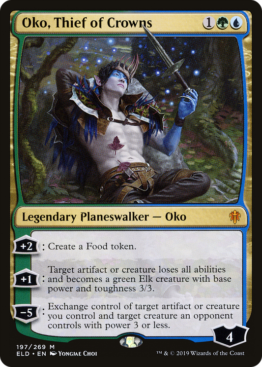 Oko, Thief of Crowns (ELD-197) (Foil)