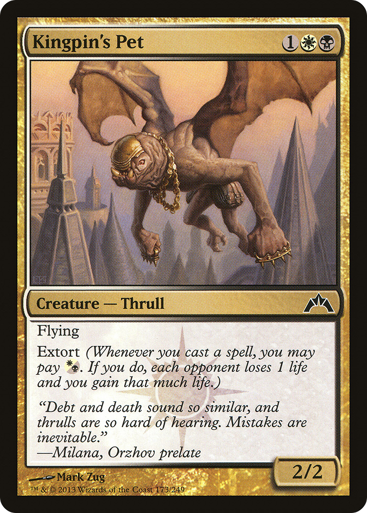Kingpin's Pet (GTC-173) (Foil)