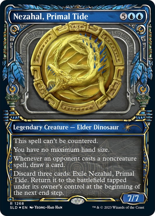Nezahal, Primal Tide (SLD-1268) (Showcase) (Halo Foil)