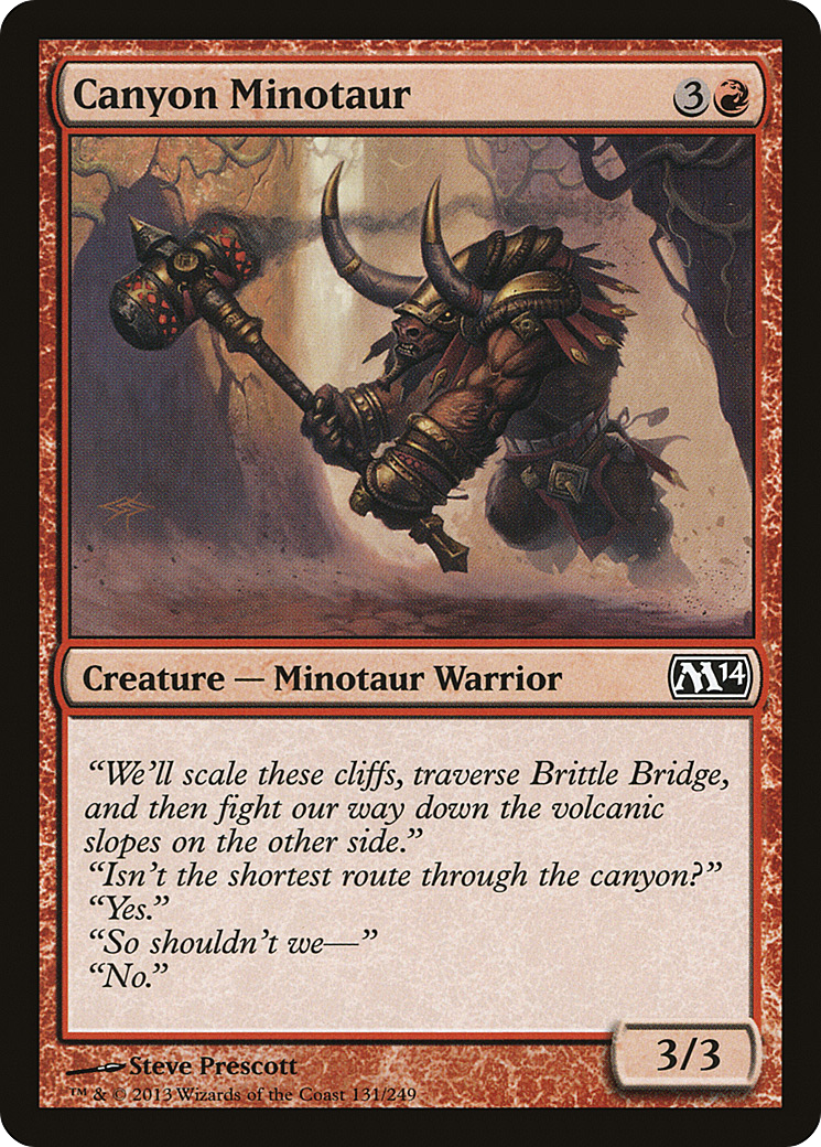 Canyon Minotaur (M14-131)