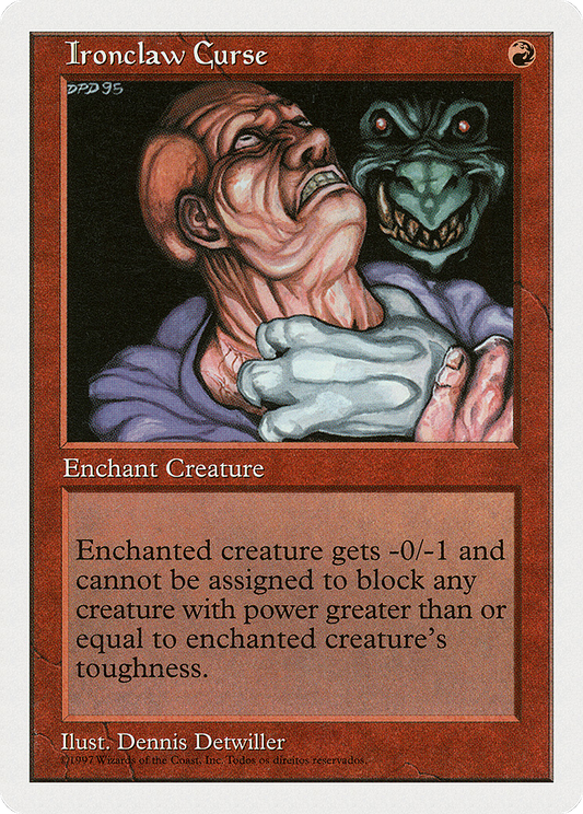 Ironclaw Curse (5ED-244†)