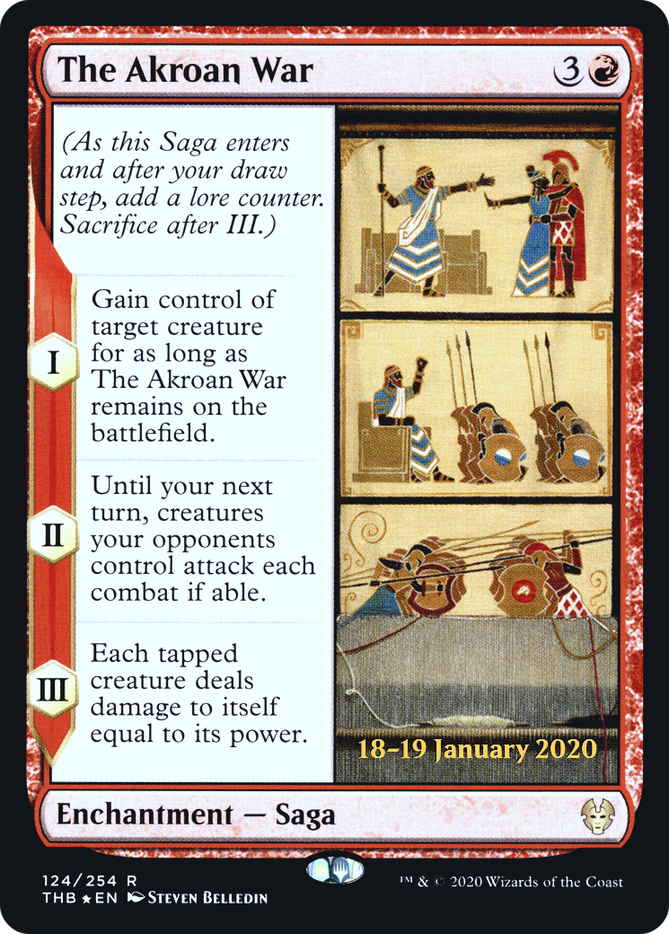 The Akroan War (PRE-124S) (Foil)