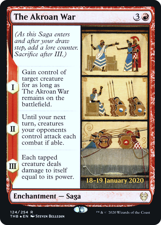 The Akroan War (PRE-124S) (Foil)