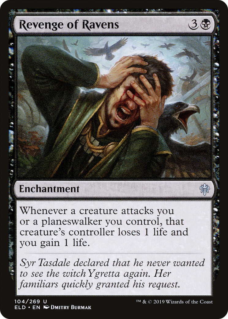 Revenge of Ravens (ELD-104) (Foil)