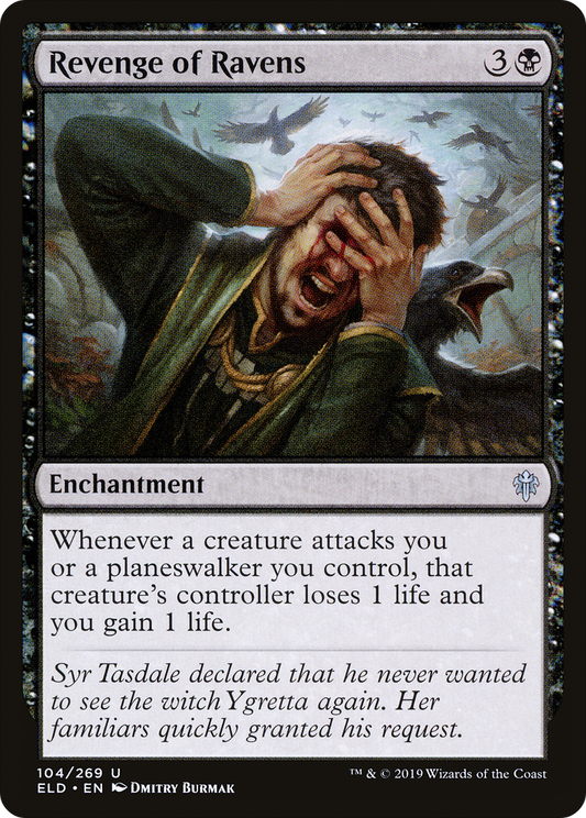 Revenge of Ravens (ELD-104) (Foil)
