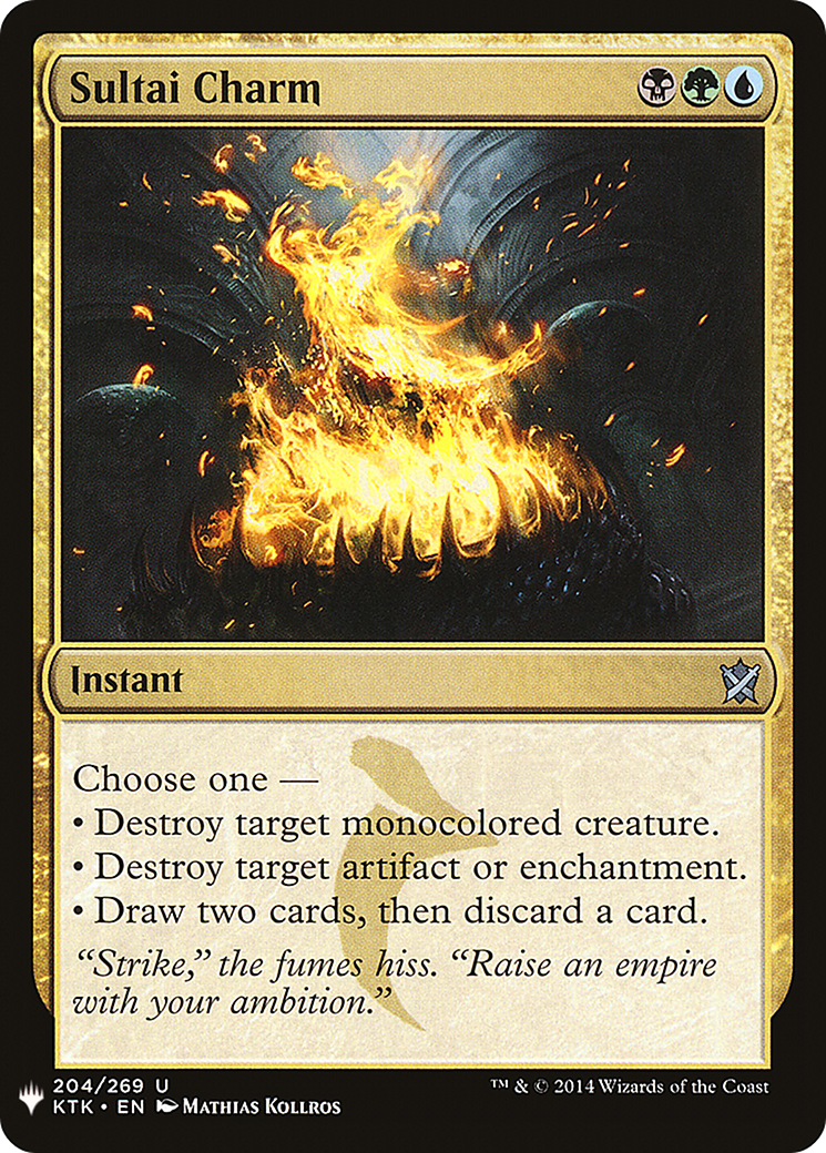 Sultai Charm (LIST-KTK-204)