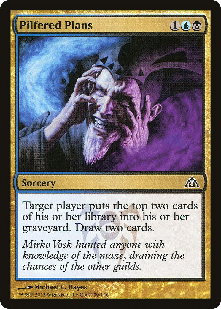 Pilfered Plans (DGM-090) (Foil)