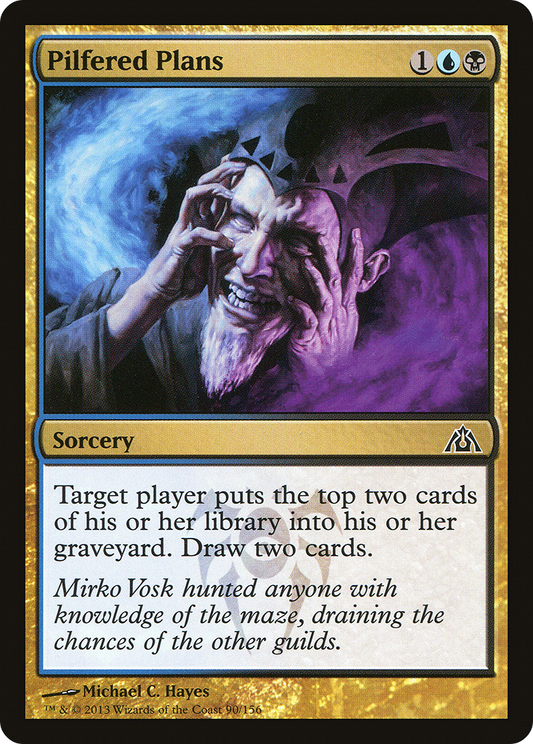 Pilfered Plans (DGM-090) (Foil)