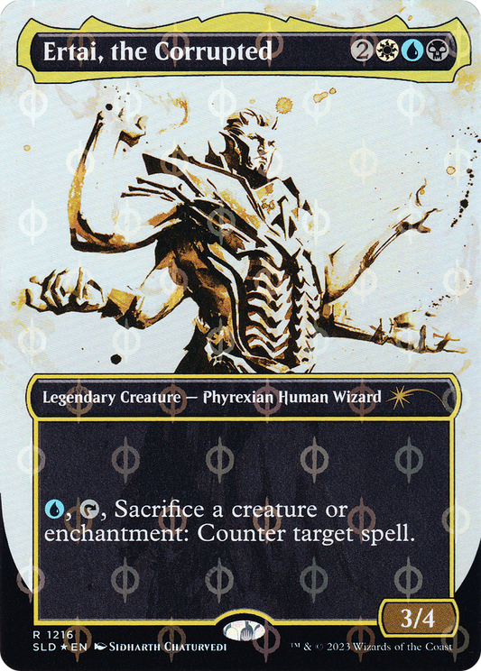 Ertai, the Corrupted (SLD-1216) (Borderless) (Compleat Foil)