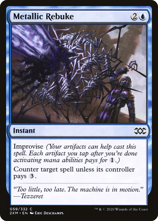 Metallic Rebuke (2XM-059) (Foil)