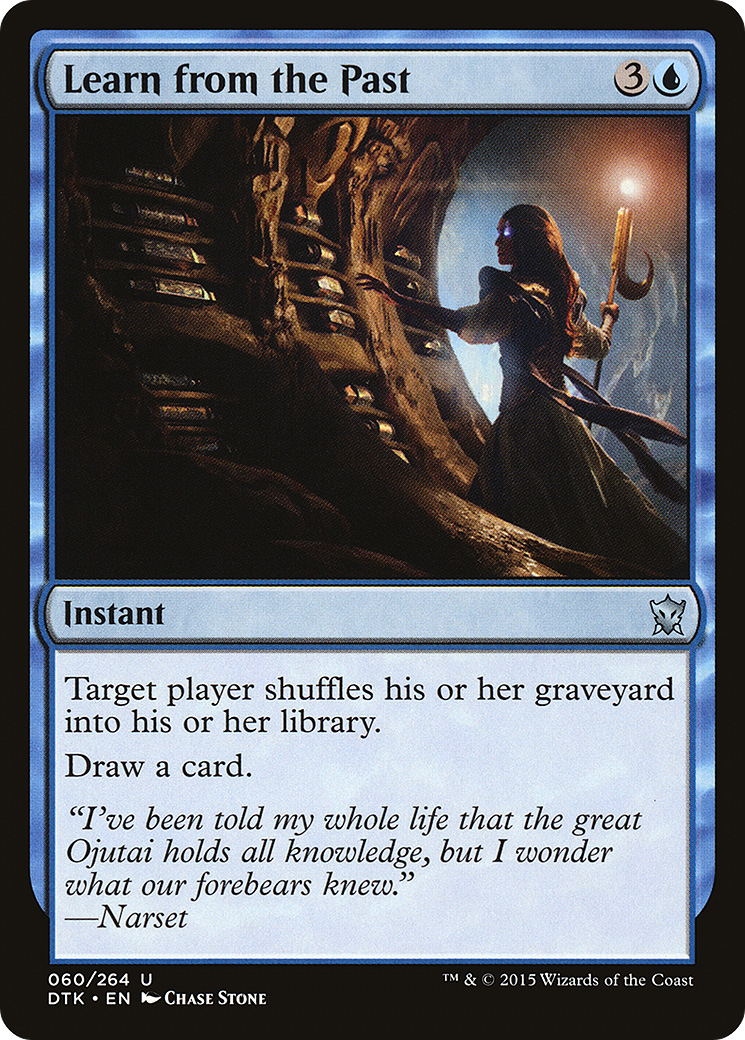 Learn from the Past (DTK-060) (Foil)
