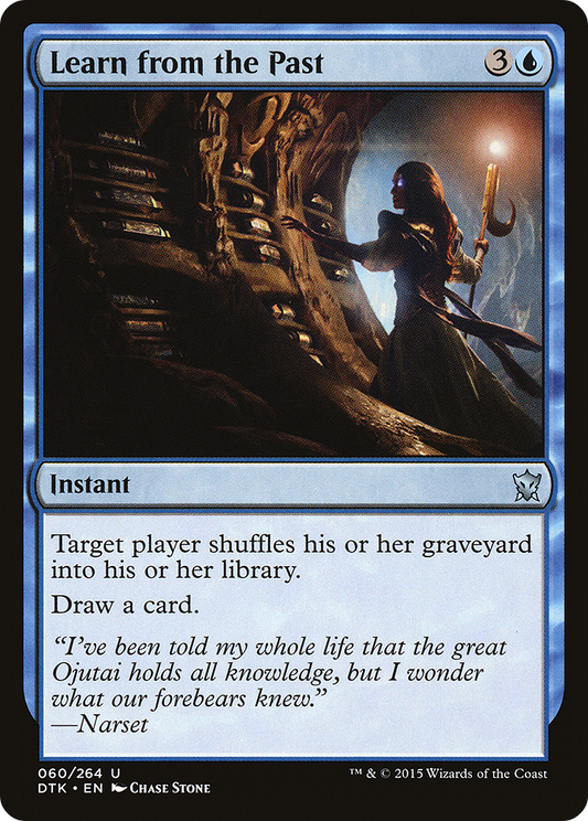 Learn from the Past (DTK-060) (Foil)