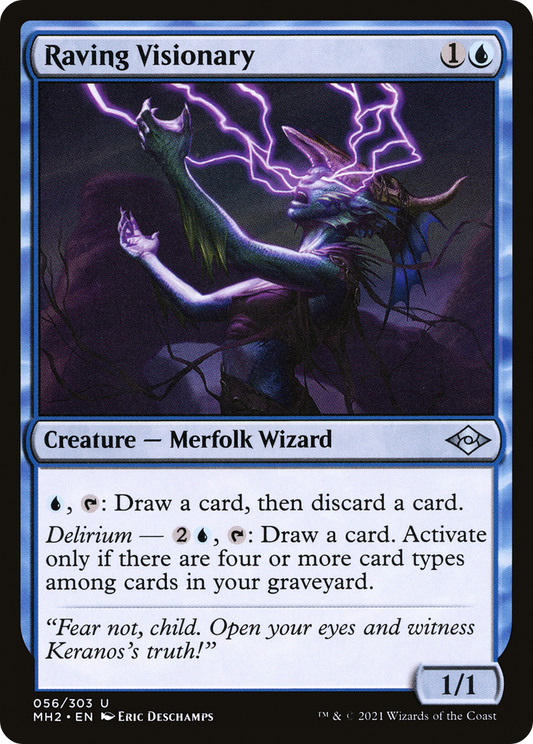 Raving Visionary (MH2-056) (Foil)