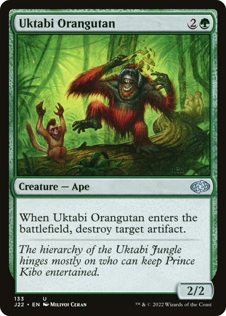 Uktabi Orangutan (J22-133)