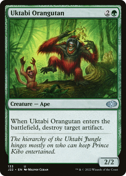 Uktabi Orangutan (J22-133)