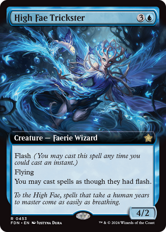 High Fae Trickster (FDN-453) (Extended Art)