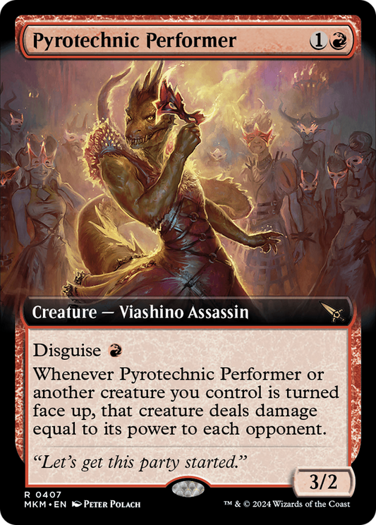 Pyrotechnic Performer (MKM-407) (Extended Art)