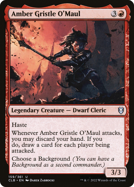 Amber Gristle O'Maul (CLB-159)